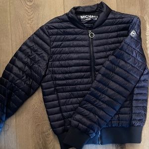 Michael Kors navy blue puffer jacket size S